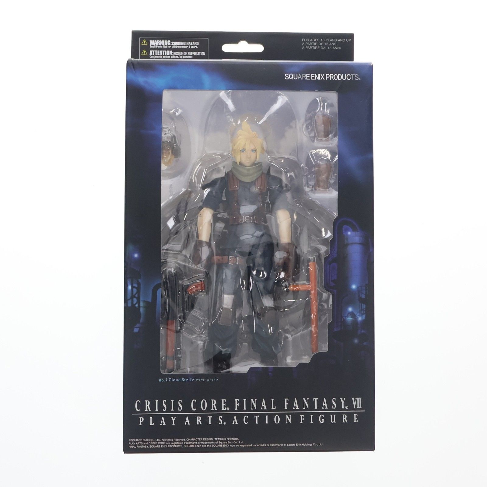 PLAY ARTS(プレイアーツ) クラウド・ストライフ CRISIS CORE FINAL FANTASY VII(クライシスコアファイナルファンタジー7) 完成品 可動フィギュア スクウェア・エニックス