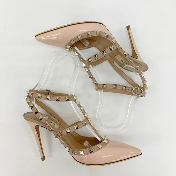 ヴァレンティノ　スタッズ ハイヒール34 VALENTINO GARAVANI ヴァレンティノ パンプス サンダル ピンヒール