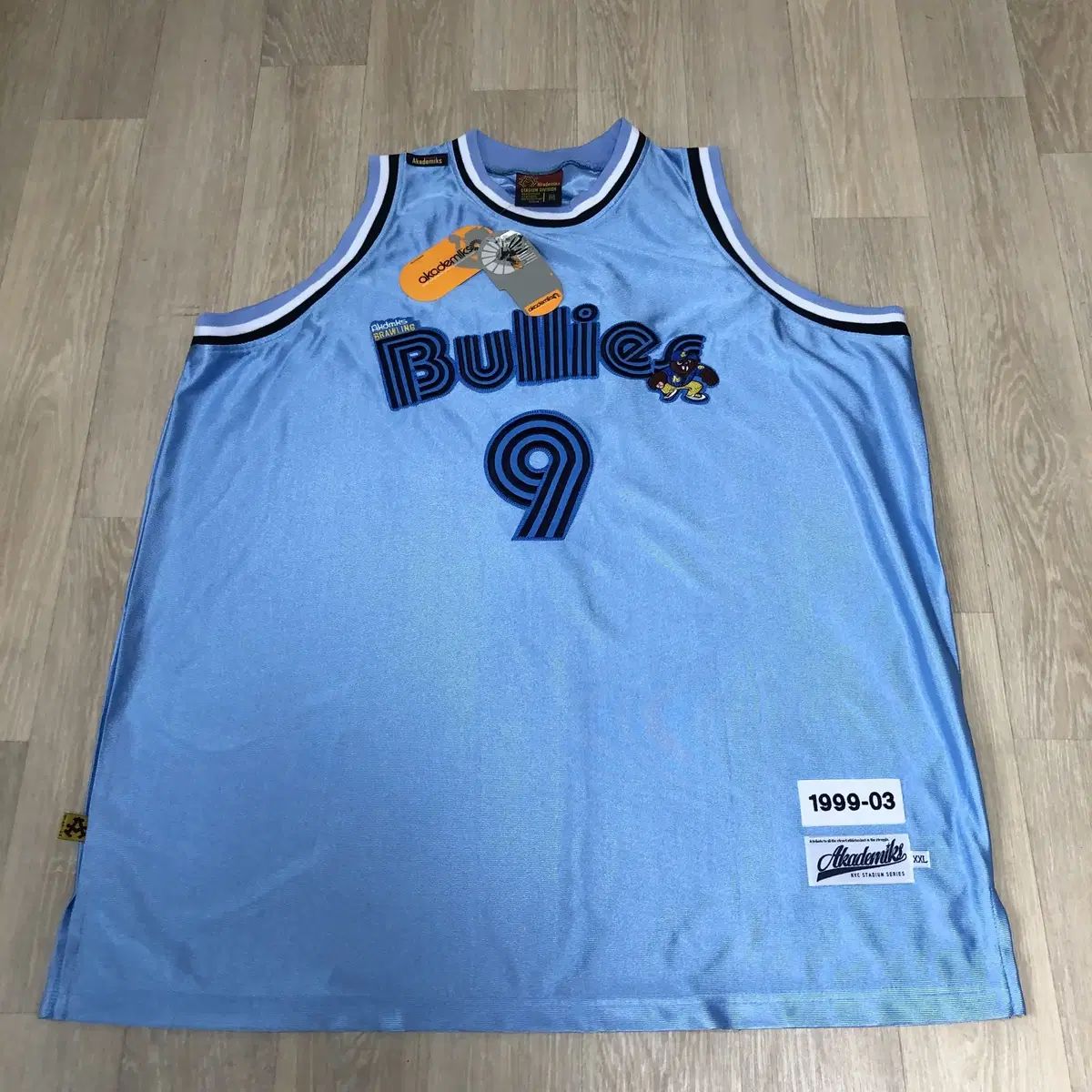 XXL) 新品 00's アカデミクス Akademiks デッドストック バスケット ジャージ