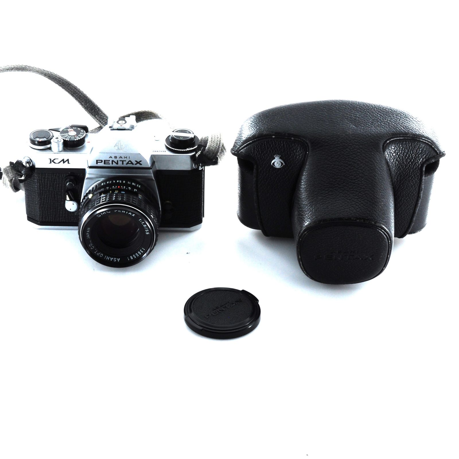 タイマー以外ほぼOK【ペンタックス】PENTAX KM + SMC PENTAX 55mm F1.8