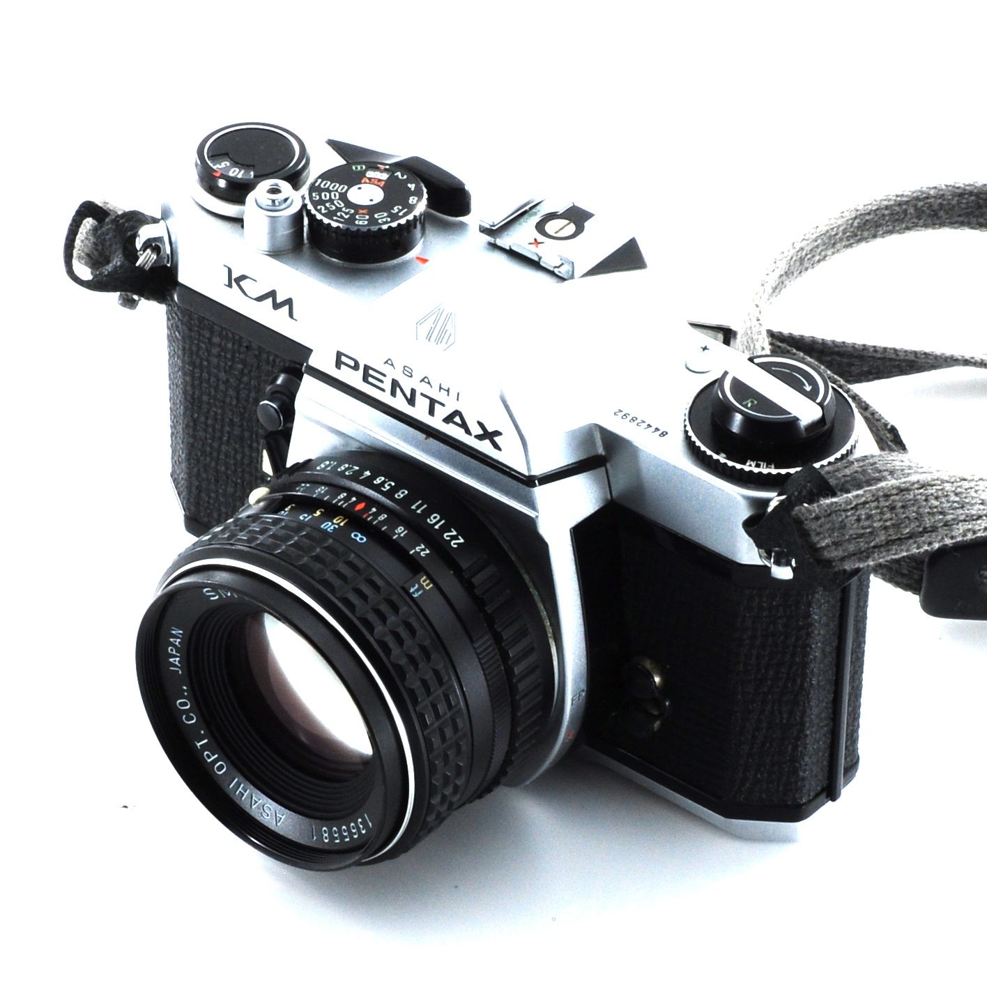 PENTAX KM ＋ SMC PENTAX 55mm F1.8 セット タイマー以外ほぼOK【ペンタックス】PENTAX KM + SMC PENTAX 55mm F1.8
