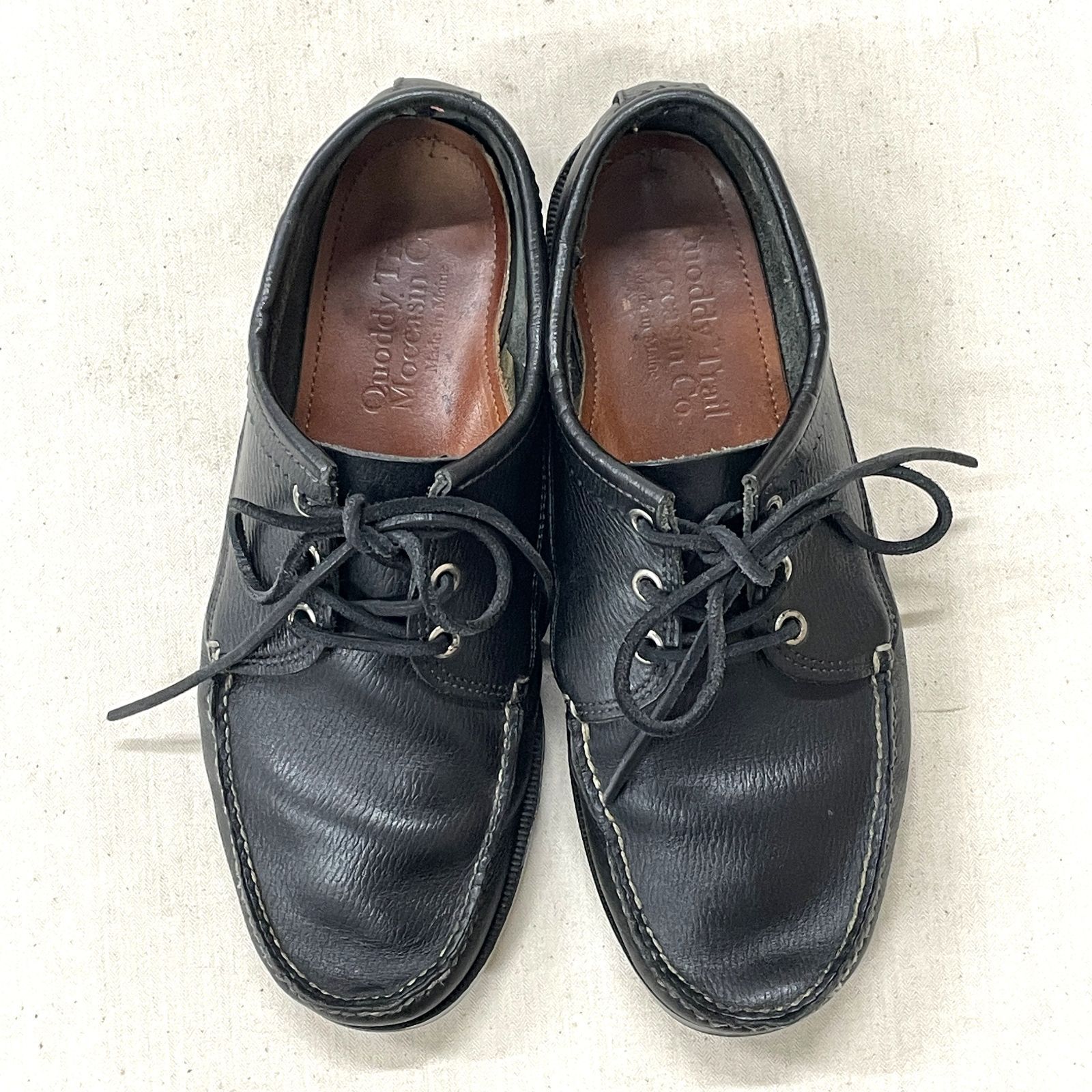 QUODDY TRAIL MOCCASIN クオッディトレイル モカシン 26㎝ BLK
