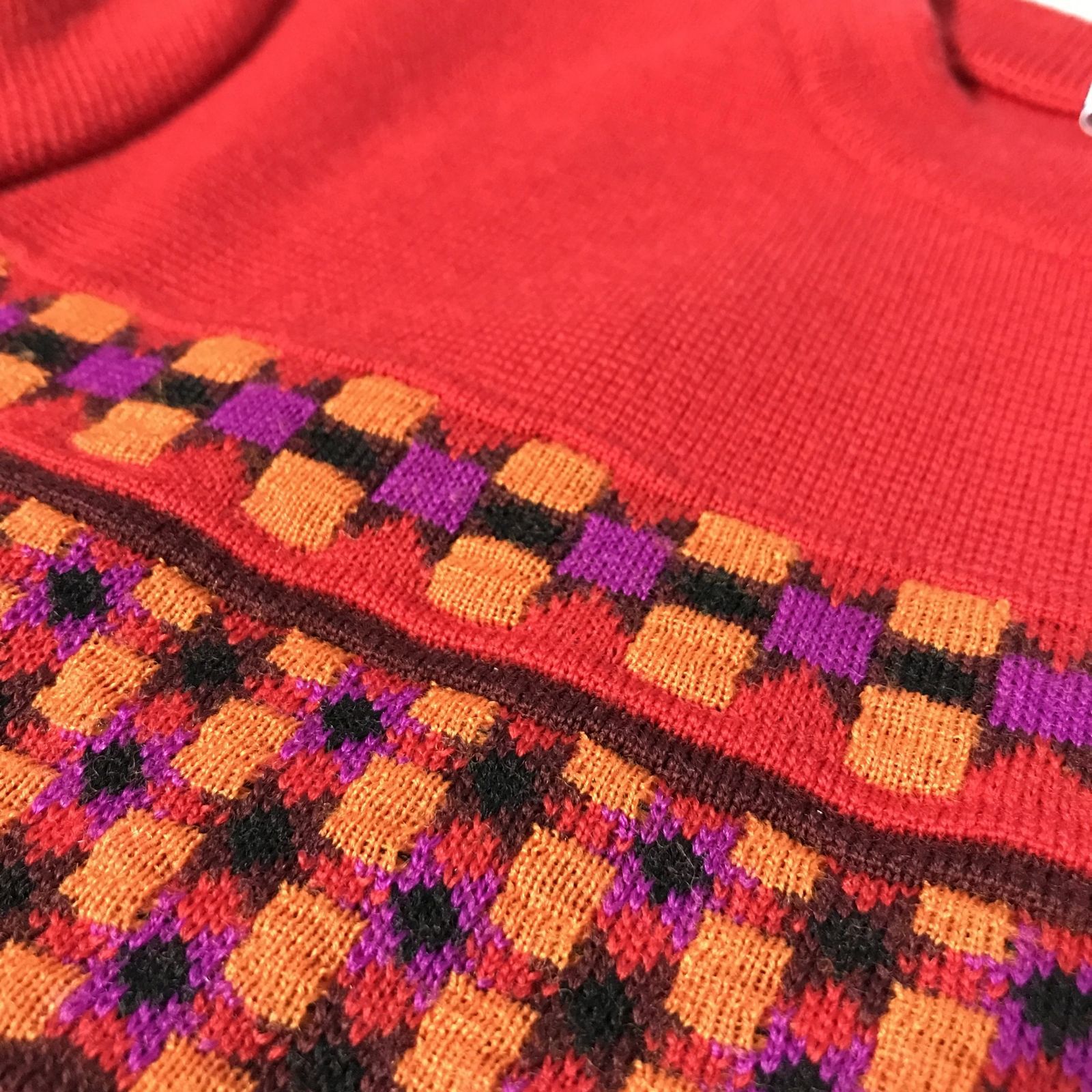 城東77-027] YVES SAINT LAURENT イヴサンローラン ニット Mサイズ