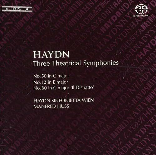 【CD】ハイドン:交響曲第50番ハ長調「神々の怒り」 他 (Haydn : Three Theatrical Symphonies / Manfred Huss) (SACD Hybrid)