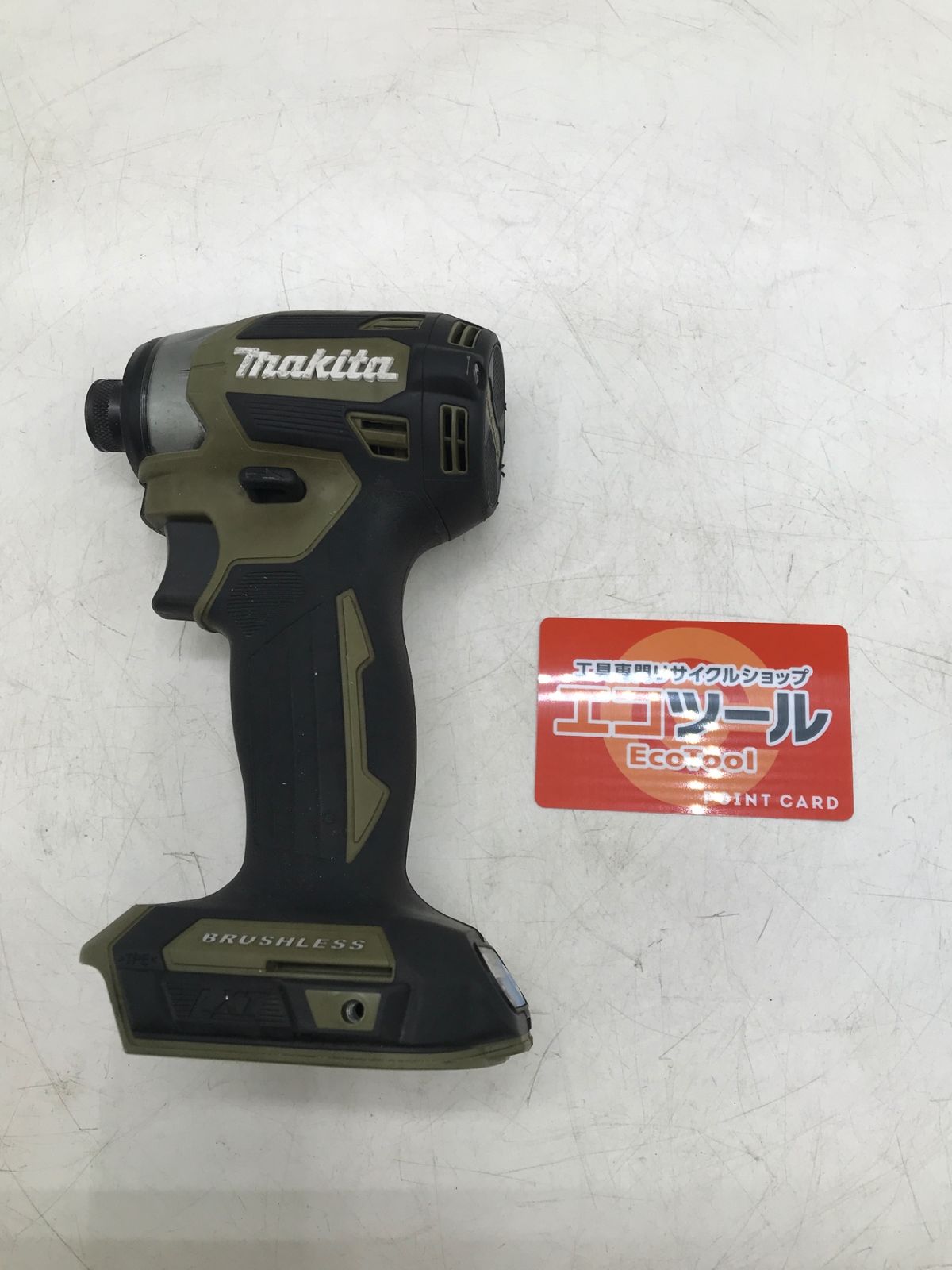 【中古品】Makita/マキタ TD173DZO 18v充電式インパクトドライバ [オリーブ/Olive][本体のみ] [IT_24F4G][岡岩][M05]