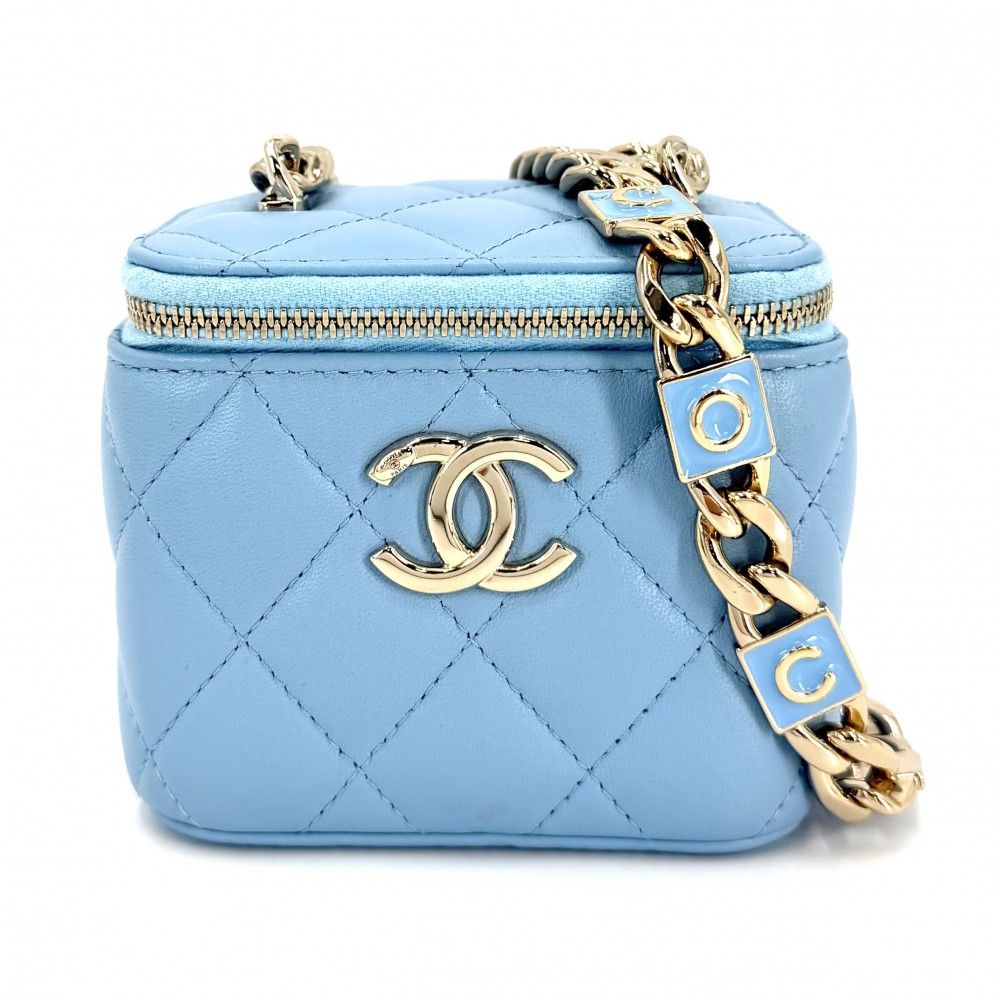 希少 CHANEL シャネル バニティバッグ スクエア ハラコ ココマーク シャネル CHANEL ココマーク ボックス バニティバッグ A01999 ブラック