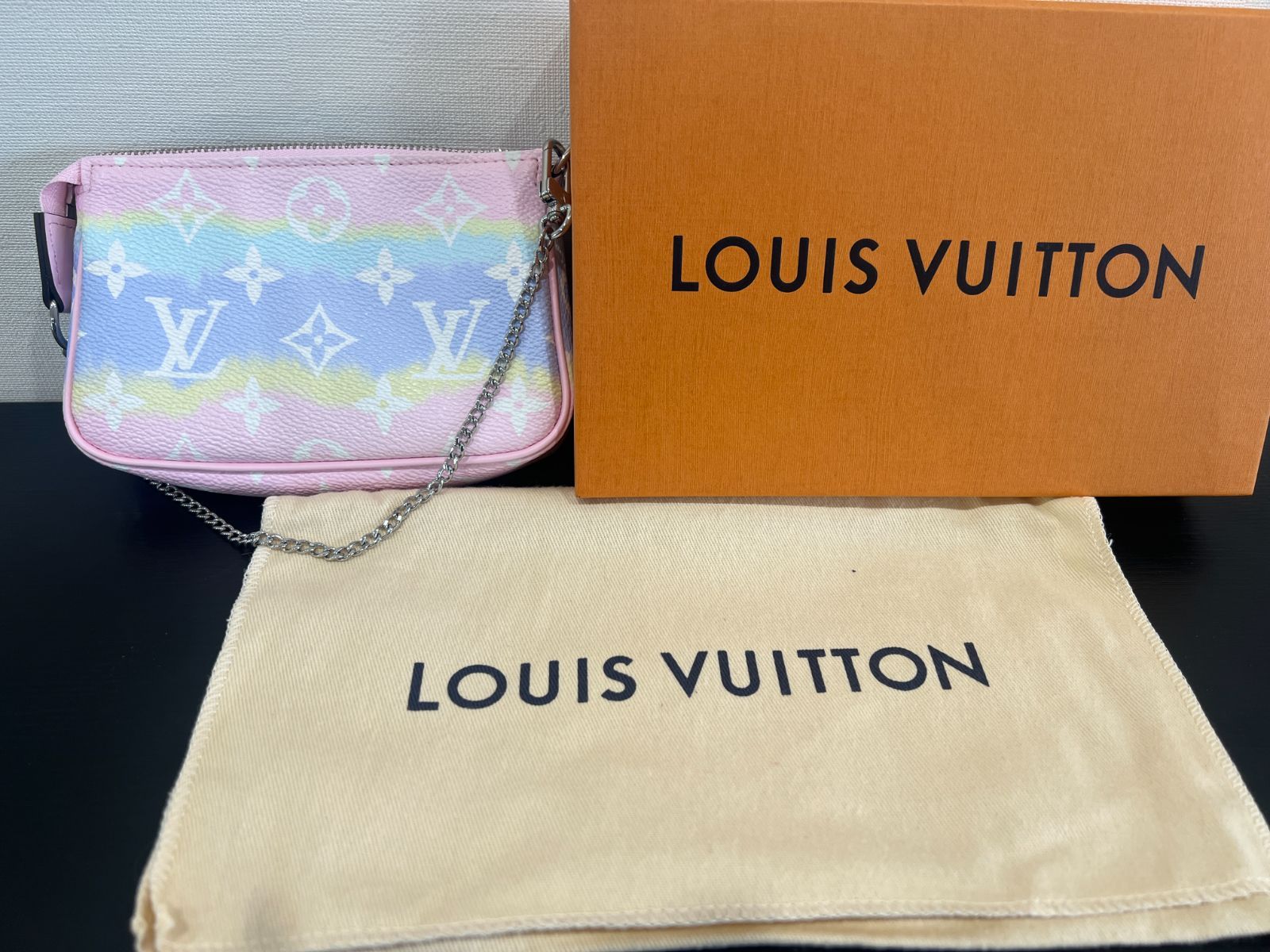 LOUIS VUITTON M69269 ルイヴィトン アクセソワール ミニポシェット エスカル ポーチ コーティングキャンバス レディース_SFJ_D0519-F027