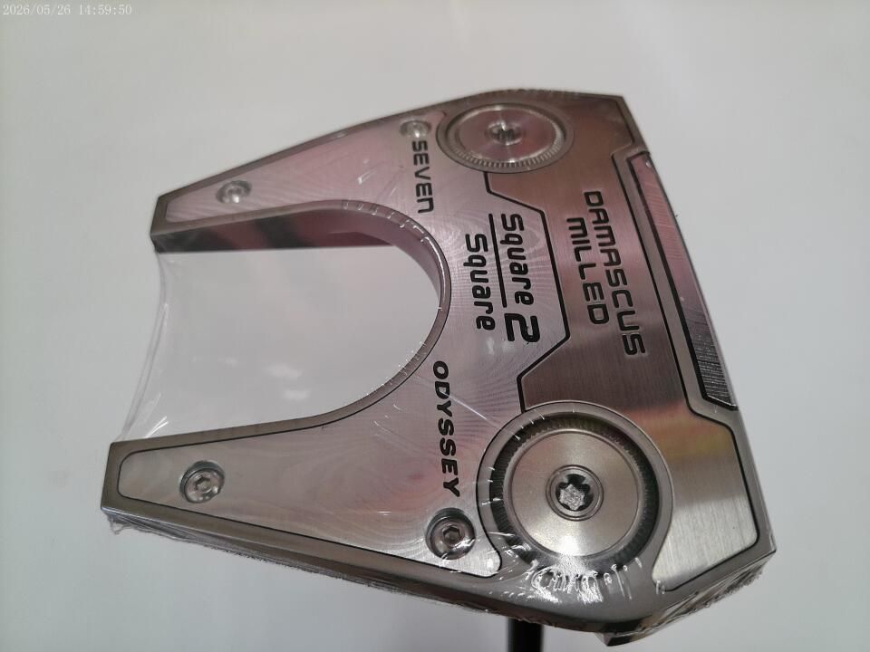 オデッセイ　DAMASCUS MILLED Square 2 Square SEVEN　パター　中古　ゴルフドゥ！NEXT川越店【最短即日発送】