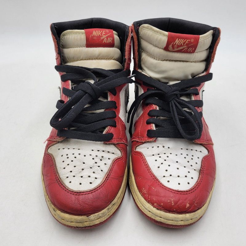 現状渡し品】 NIKE ナイキ 130207 101 観賞用 AIR JORDAN 1 RETRO HIGH