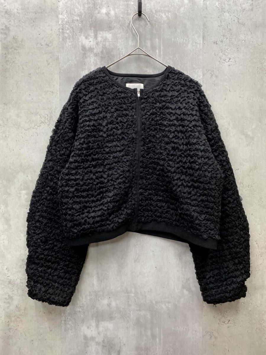 OHGA オーガ バブル ブルゾン ジャケット ジップアップ ぽこぽこ
