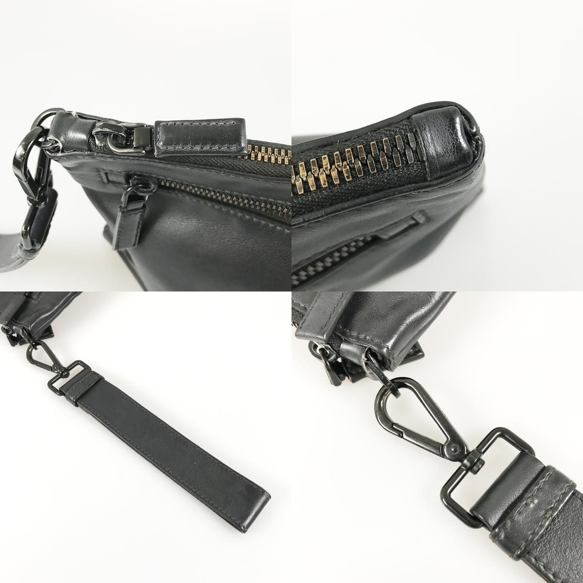 プラダ PRADA レザー クラッチバッグ sh【中古】 - メルカリ