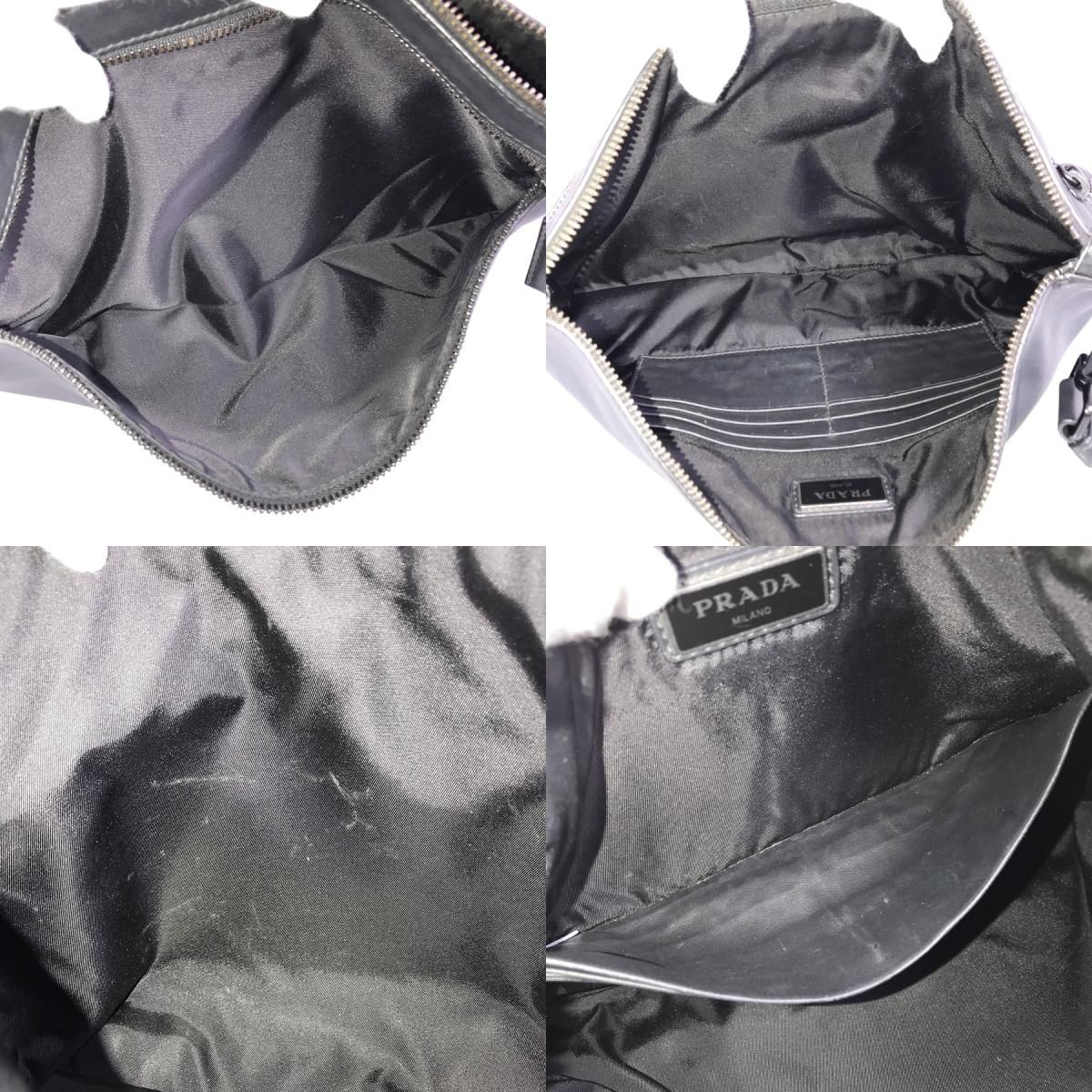 プラダ PRADA レザー クラッチバッグ sh【中古】 - メルカリ