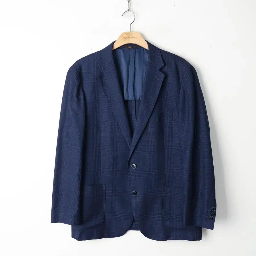 105/ギャラクシー SUGGELLO ウール カシミア リネン チェック ジャケット 18,828円