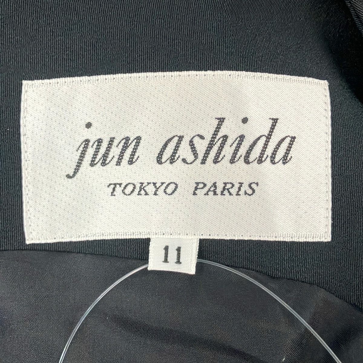 JUN ASHIDA(ジュンアシダ) ワンピース サイズ11 M レディース美品 - 黒