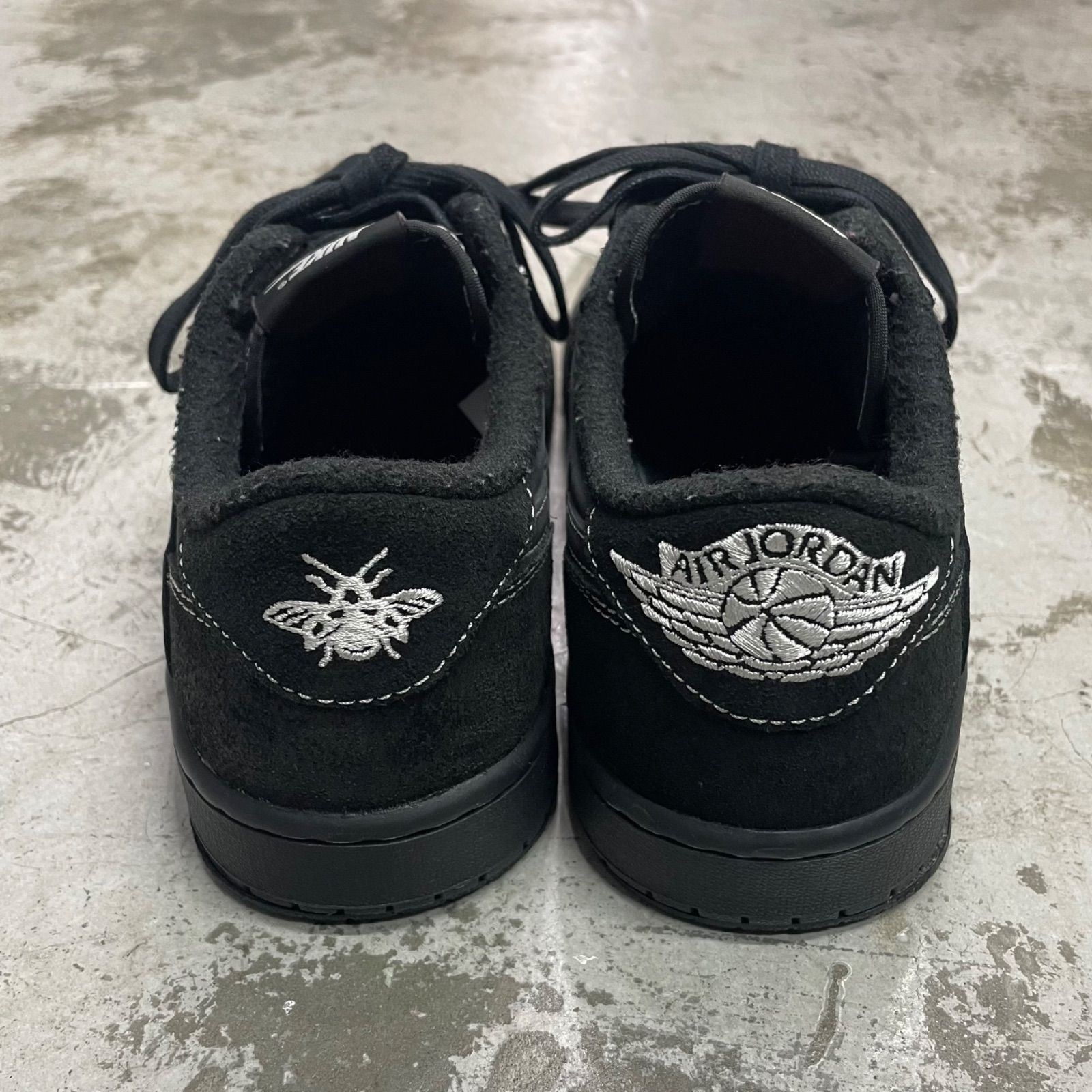 NIKE × TRAVIS SCOTT Air Jordan 1 Low OG SP Black Phantom ブラック 