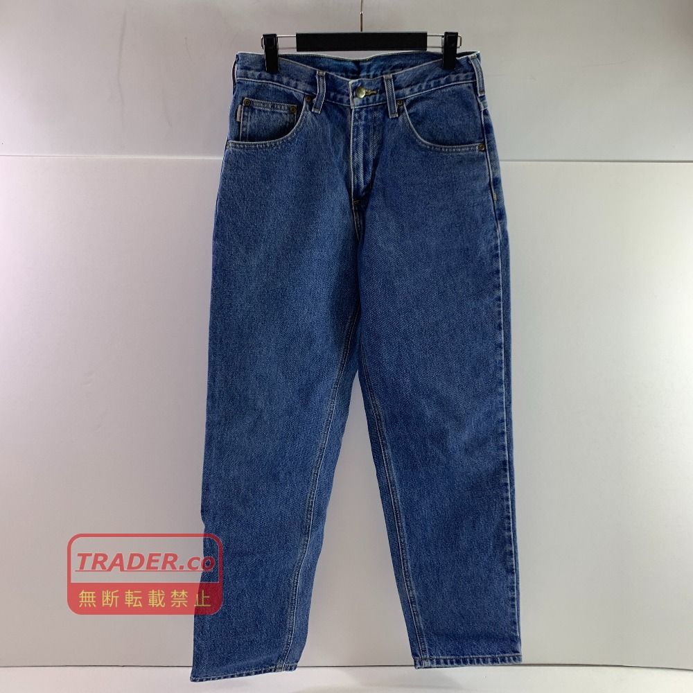 04w7092▽※【中古】カーハート Carhartt RELAXED-FIT TAPERED-LEG DENIM PANTS B17-DST 30x30 デニムパンツ【八王子店】