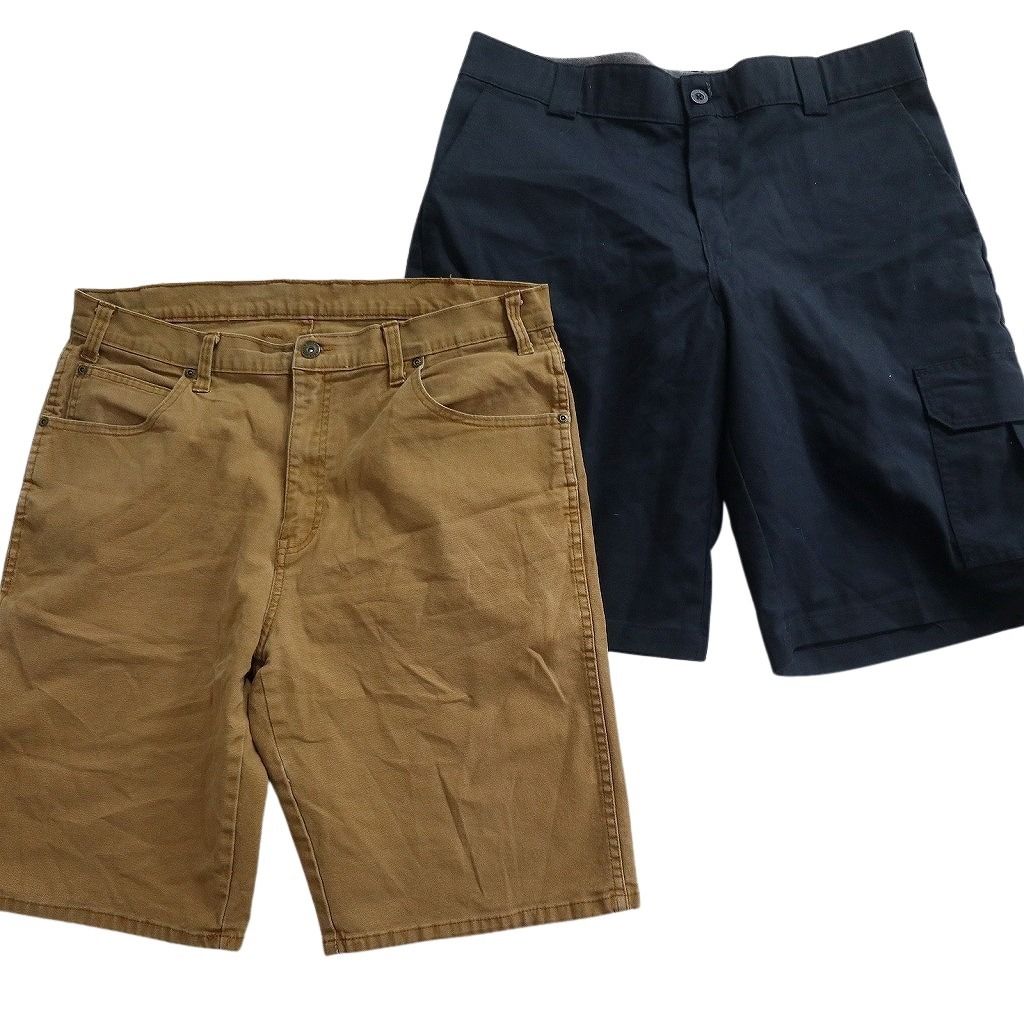 古着卸 まとめ売り ディッキーズ ショートパンツ 8枚セット ( メンズ 36 ) カーゴ ワーク FLEX チェック デニム 中古 古着 NE9122 古着卸 まとめ売り ディッキーズ ショートパンツ 8枚セット ( メンズ 36 ) カーゴ ワーク FLEX チェック デニム 中古 古着 NE9122