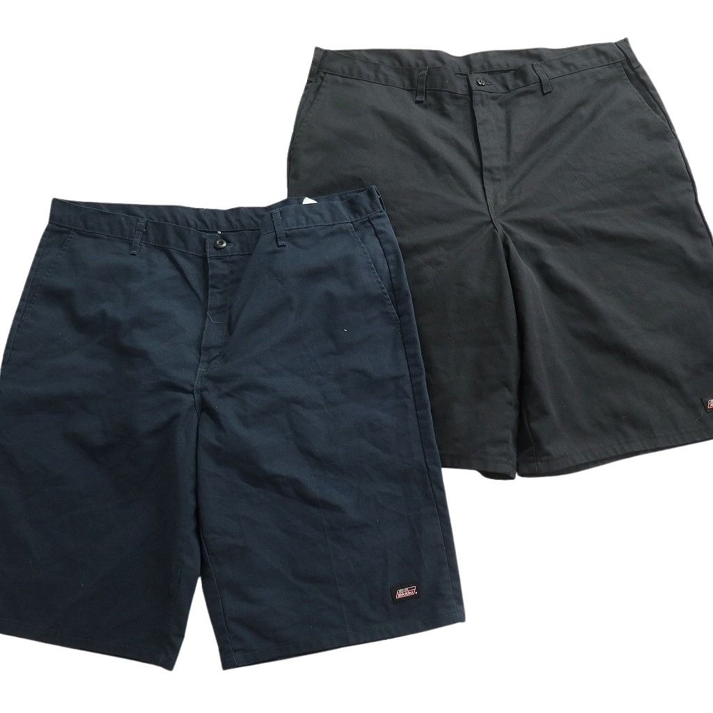 古着卸 まとめ売り ディッキーズ ショートパンツ 8枚セット ( メンズ 42 ) デニム グレー ブラック ネイビー 中古 古着 NE9124