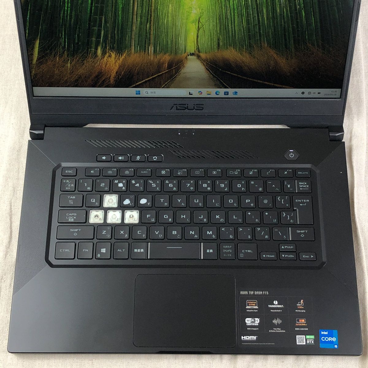 ジャンク ASUS TUF Dash RTX3060 ゲーミングPC - メルカリ