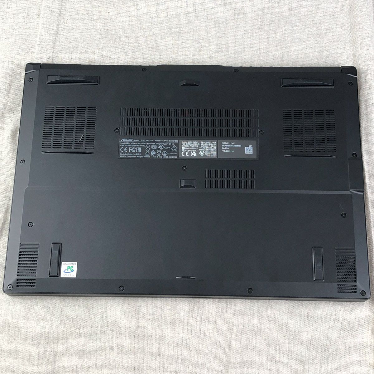 ジャンク ASUS TUF Dash RTX3060 ゲーミングPC - メルカリ
