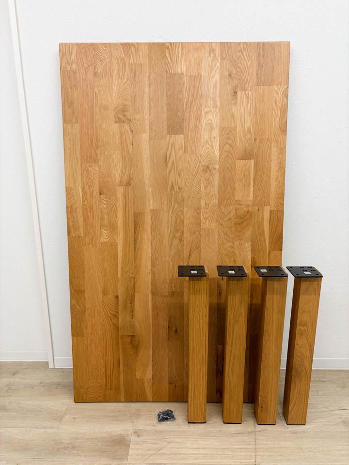 【展示品】定価82,500円 桜屋工業 ダイニングテーブル 幅150cm オーク 個人未使用【送料無料】