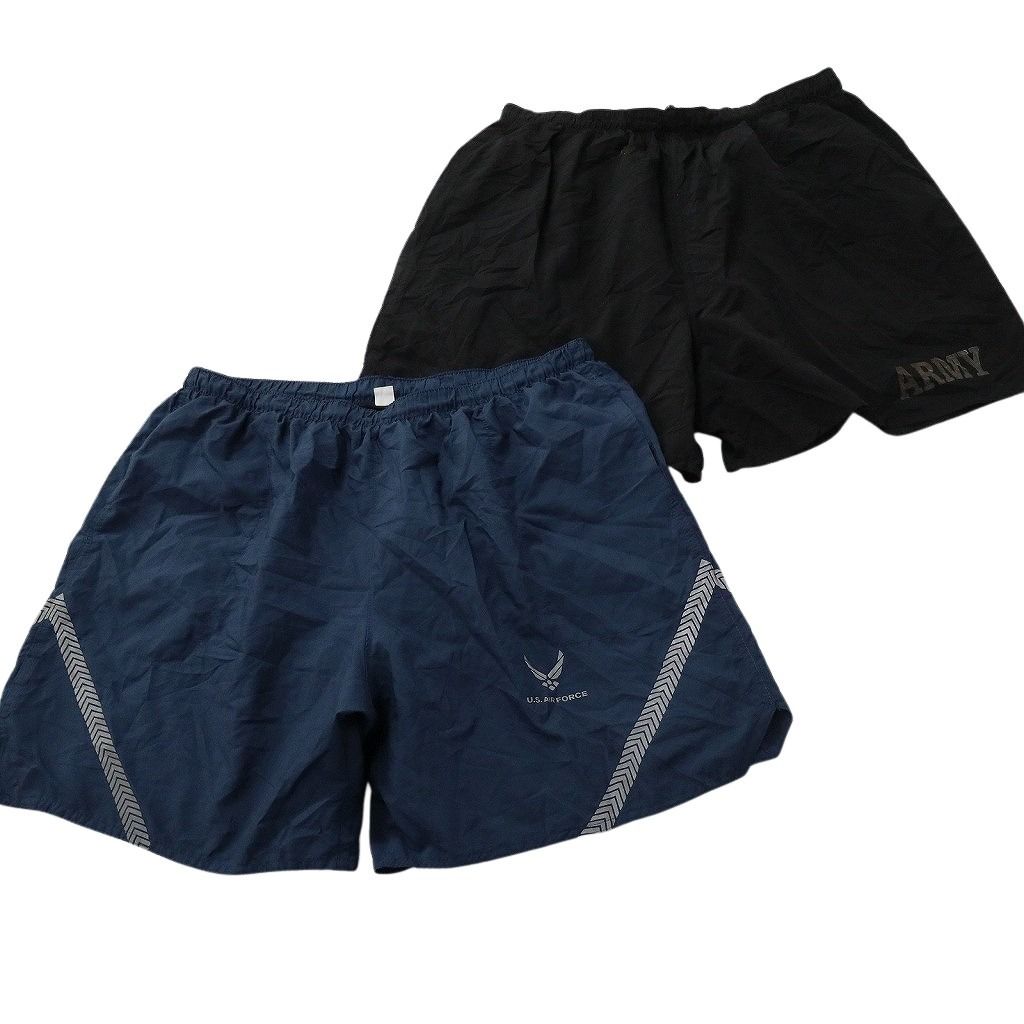 古着卸 まとめ売り ミリタリー ショートパンツ 8枚セット ( メンズ XL/2XL ) ARMY AIRFORCE ブラック トレーニングパンツ 中古 古着 NE9206 古着卸 まとめ売り ミリタリー ショートパンツ 8枚セット ( メンズ XL/2XL ) ARMY AIRFORCE ブラック トレーニングパンツ 中古 古着 NE9206