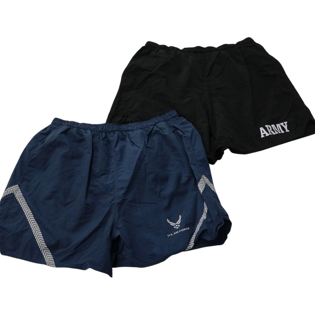 古着卸 まとめ売り ミリタリー ショートパンツ 8枚セット ( メンズ XL/2XL ) ARMY AIRFORCE ブラック トレーニングパンツ 中古 古着 NE9206 古着卸 まとめ売り ミリタリー ショートパンツ 8枚セット ( メンズ XL/2XL ) ARMY AIRFORCE ブラック トレーニングパンツ 中古 古着 NE9206