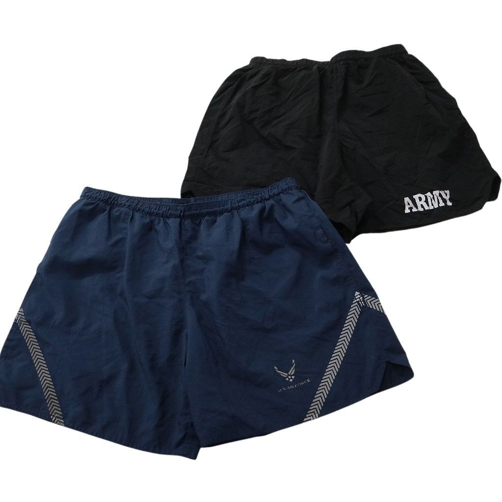 古着卸 まとめ売り ミリタリー ショートパンツ 8枚セット ( メンズ XL ) ARMY AIRFORCE ブラック ネイビー トレーニングパンツ 中古 NE9208 古着卸 まとめ売り ミリタリー ショートパンツ 8枚セット ( メンズ XL ) ARMY AIRFORCE ブラック ネイビー トレーニングパンツ 中古 NE9208