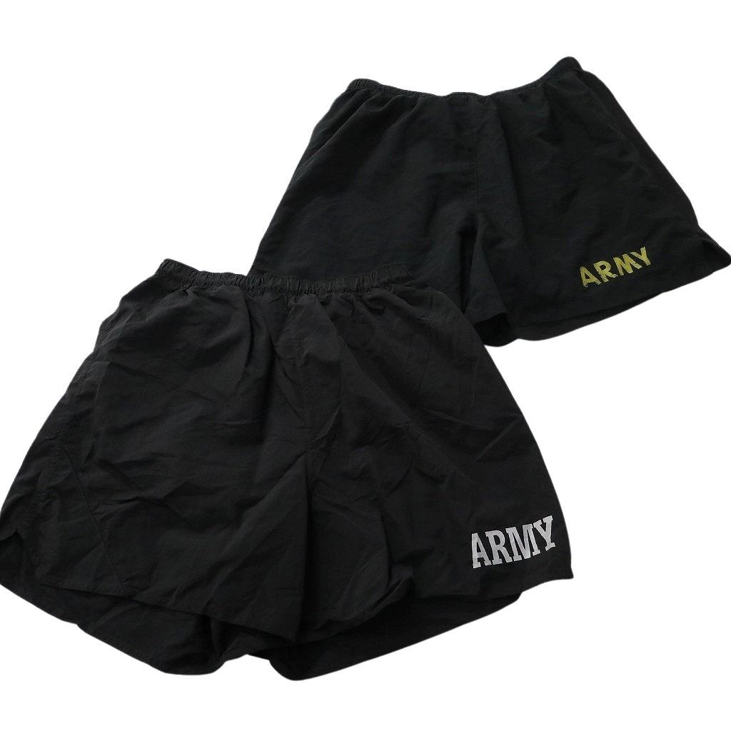 古着卸 まとめ売り ミリタリー ショートパンツ 8枚セット ( メンズ L/XL ) ARMY AIRFORCE トレーニングパンツ ブラック 中古 古着 NE9209 古着卸 まとめ売り ミリタリー ショートパンツ 8枚セット ( メンズ L/XL ) ARMY AIRFORCE トレーニングパンツ ブラック 中古 古着 NE9209