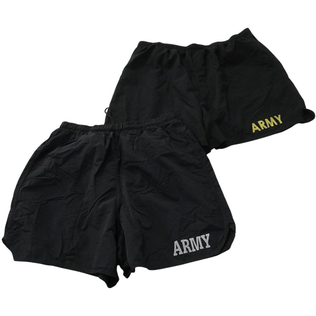 古着卸 まとめ売り ミリタリー ショートパンツ 8枚セット ( メンズ L/XL ) ARMY AIRFORCE トレーニングパンツ ブラック 中古 古着 NE9209 古着卸 まとめ売り ミリタリー ショートパンツ 8枚セット ( メンズ L/XL ) ARMY AIRFORCE トレーニングパンツ ブラック 中古 古着 NE9209