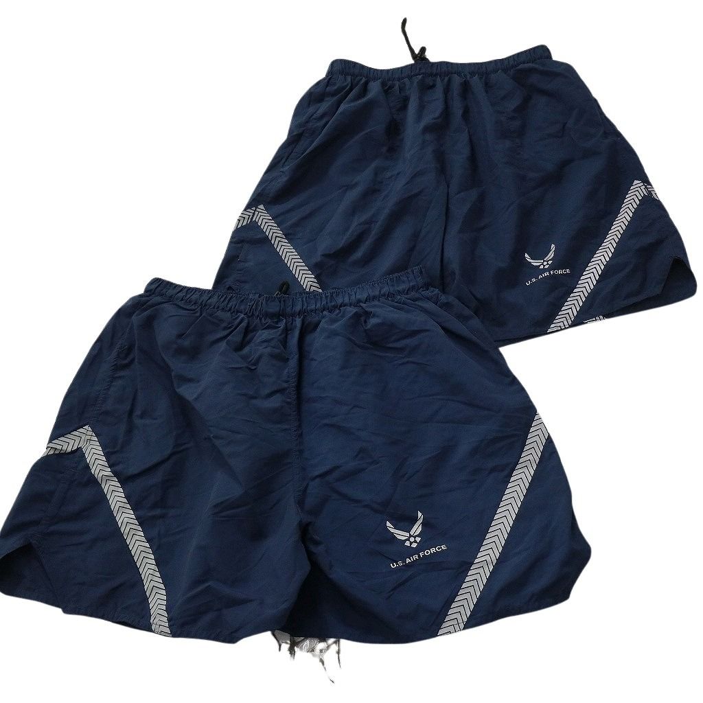 古着卸 まとめ売り ショートパンツ 8枚セット ( メンズ M/L ) AIRFORCE ミリタリー トレーニングパンツ ARMY 中古 古着 NE9214