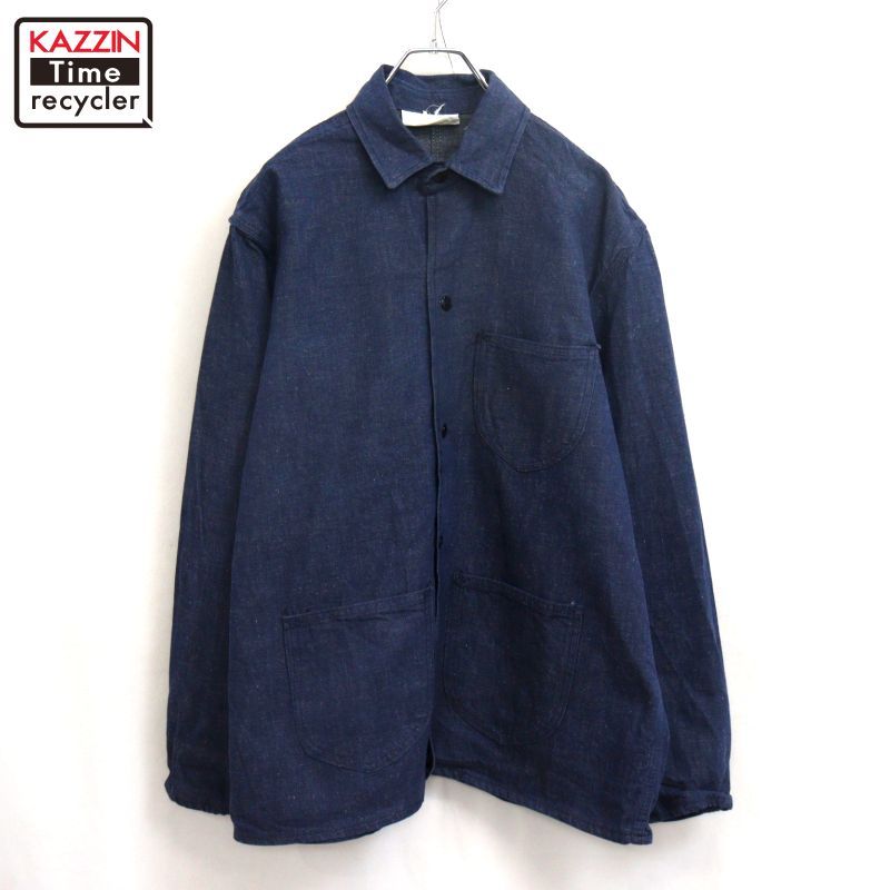 70s vintage デニム カバーオール メンズ XLサイズ相当 ビッグサイズ オーバーサイズ