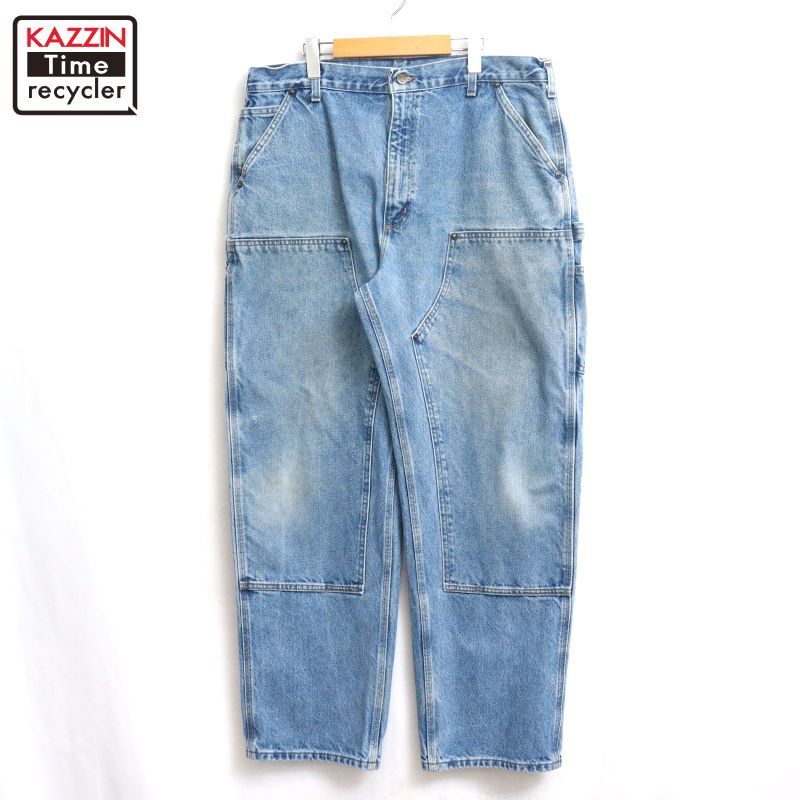00s Carhartt ダブルニー デニム ペインターパンツ メンズ 表記38×32