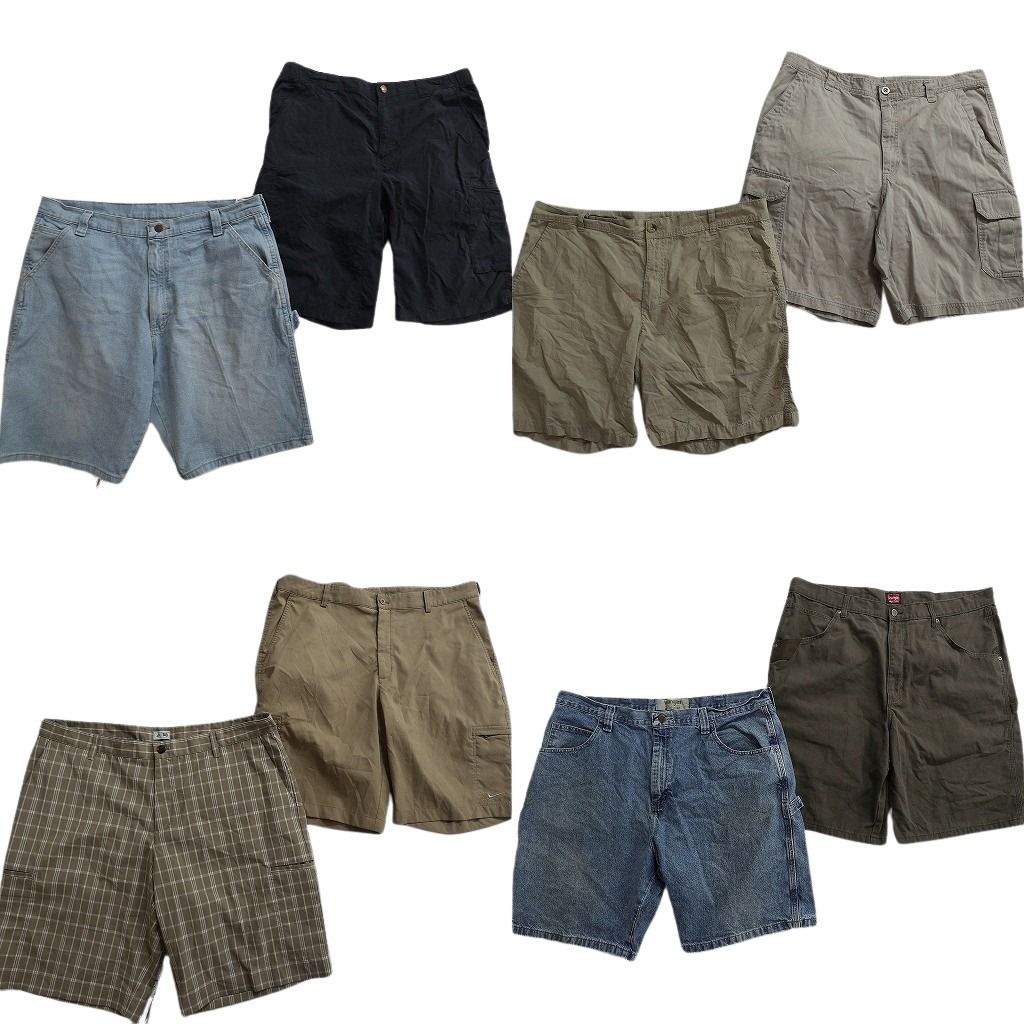 古着卸 まとめ売り ブランドMIX ショートパンツ 8枚セット ( メンズ 38 ) コロンビア ナイキ ラングラー アディダス 中古 古着 NE9359 10,224円
