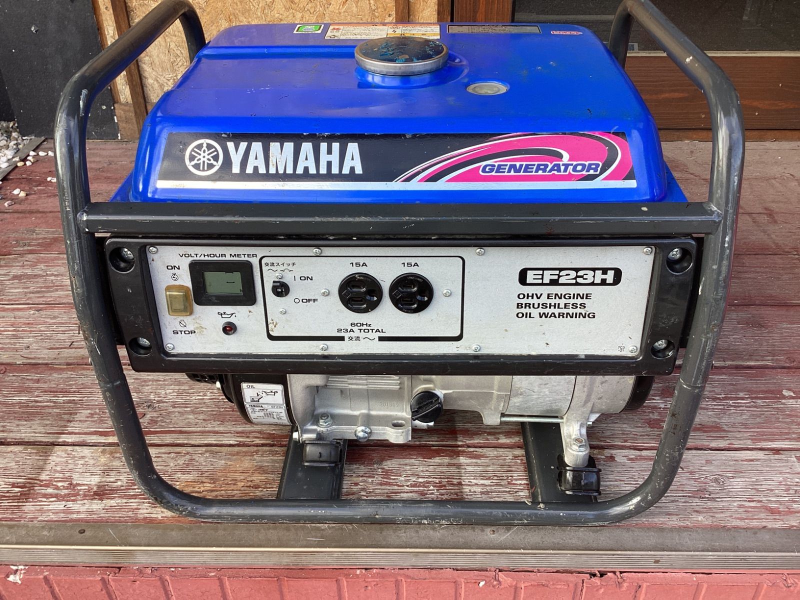 ヤマハ 発電機 60HZ 西日本地域専用 EF23H / ITD1VR5SA2FF