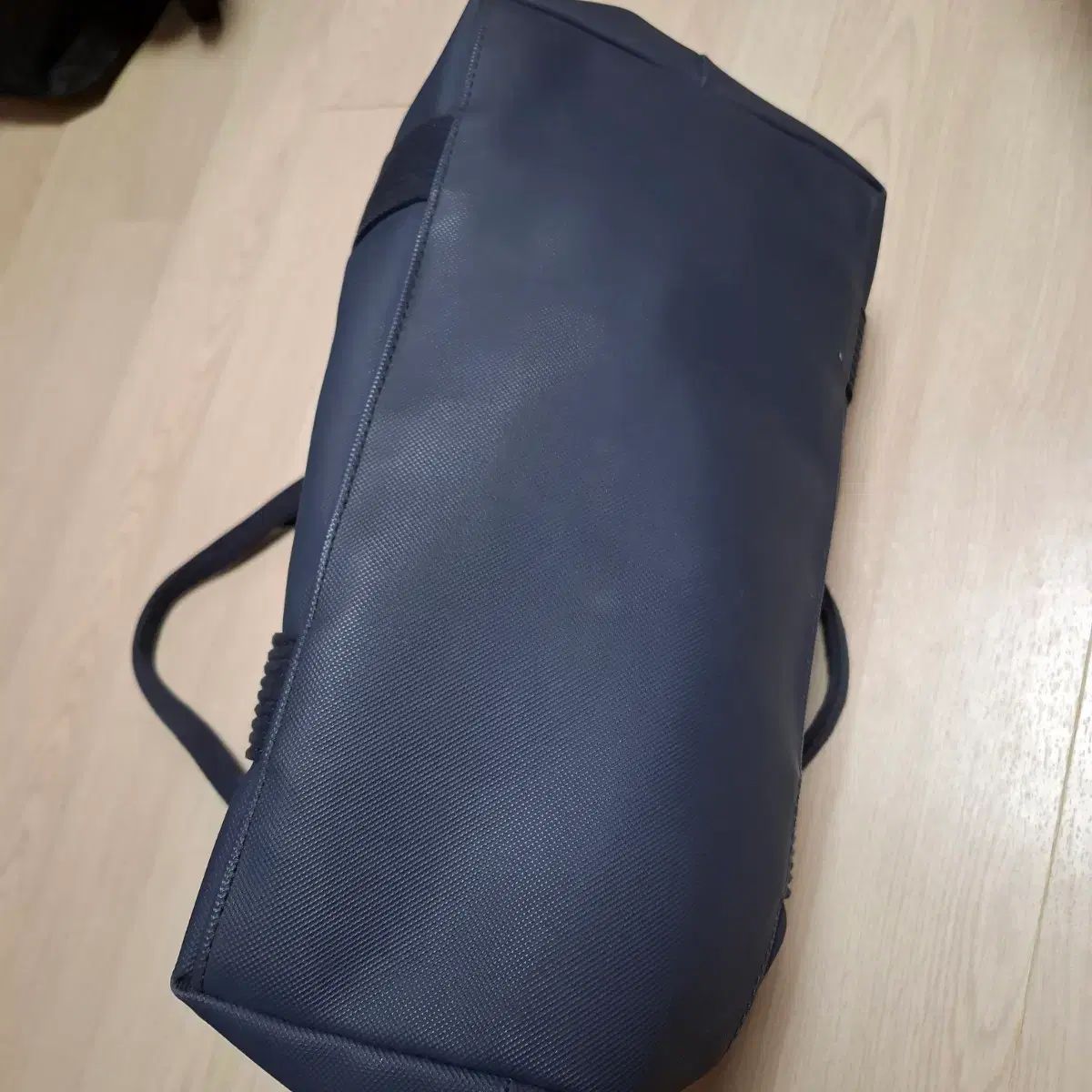 ラコステ ショッパーバッグ ネイビー トートバッグ