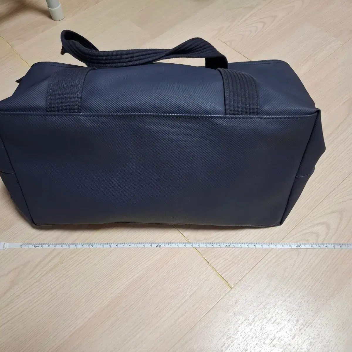 ラコステ ショッパーバッグ ネイビー トートバッグ