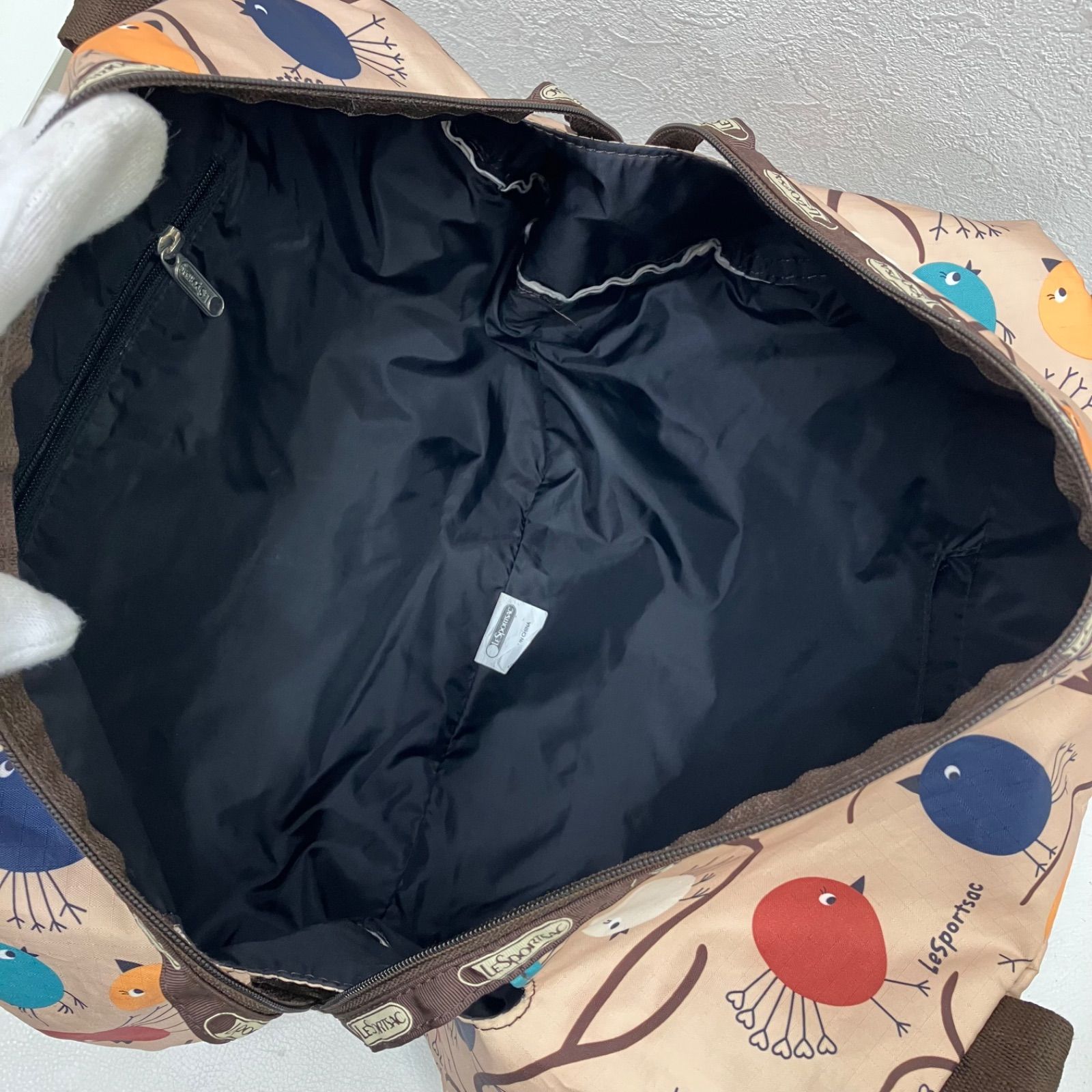 2860 LeSportsac レスポートサック トートバッグ ショルダーバッグ 鳥 