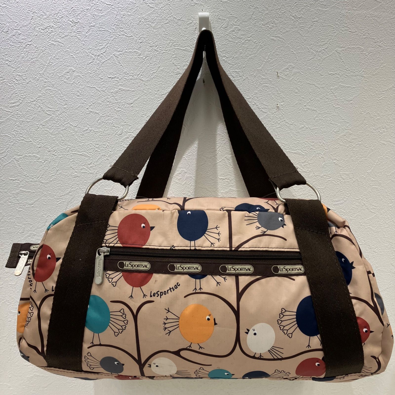 2860 LeSportsac レスポートサック トートバッグ ショルダーバッグ 鳥 
