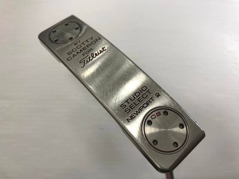 タイトリスト　SC ｽﾀｼﾞｵｾﾚｸﾄ ﾆｭｰﾎﾟｰﾄ 2　パター　中古【最短即日発送】 24,242円
