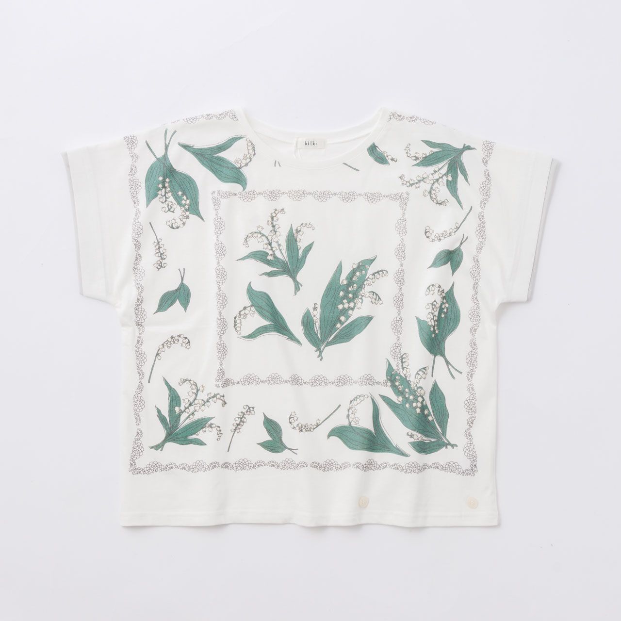 KILKI キルキー リボン Tシャツ レディース 半袖 リリー 綿100 
