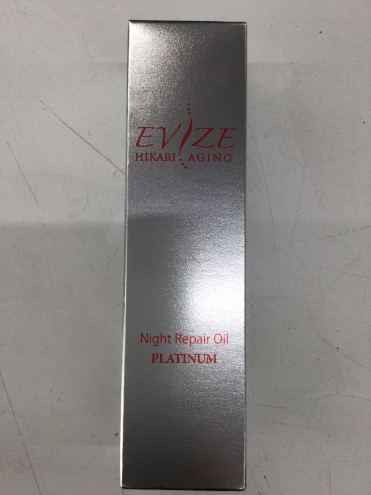 新品未開封　エビーゼ ヒカリエイジング プラチナム ナイトリペアオイル　4個 4)未開封 EVIZE エビーゼ ヒカリエイジング ナイトリペアオイル 39mL