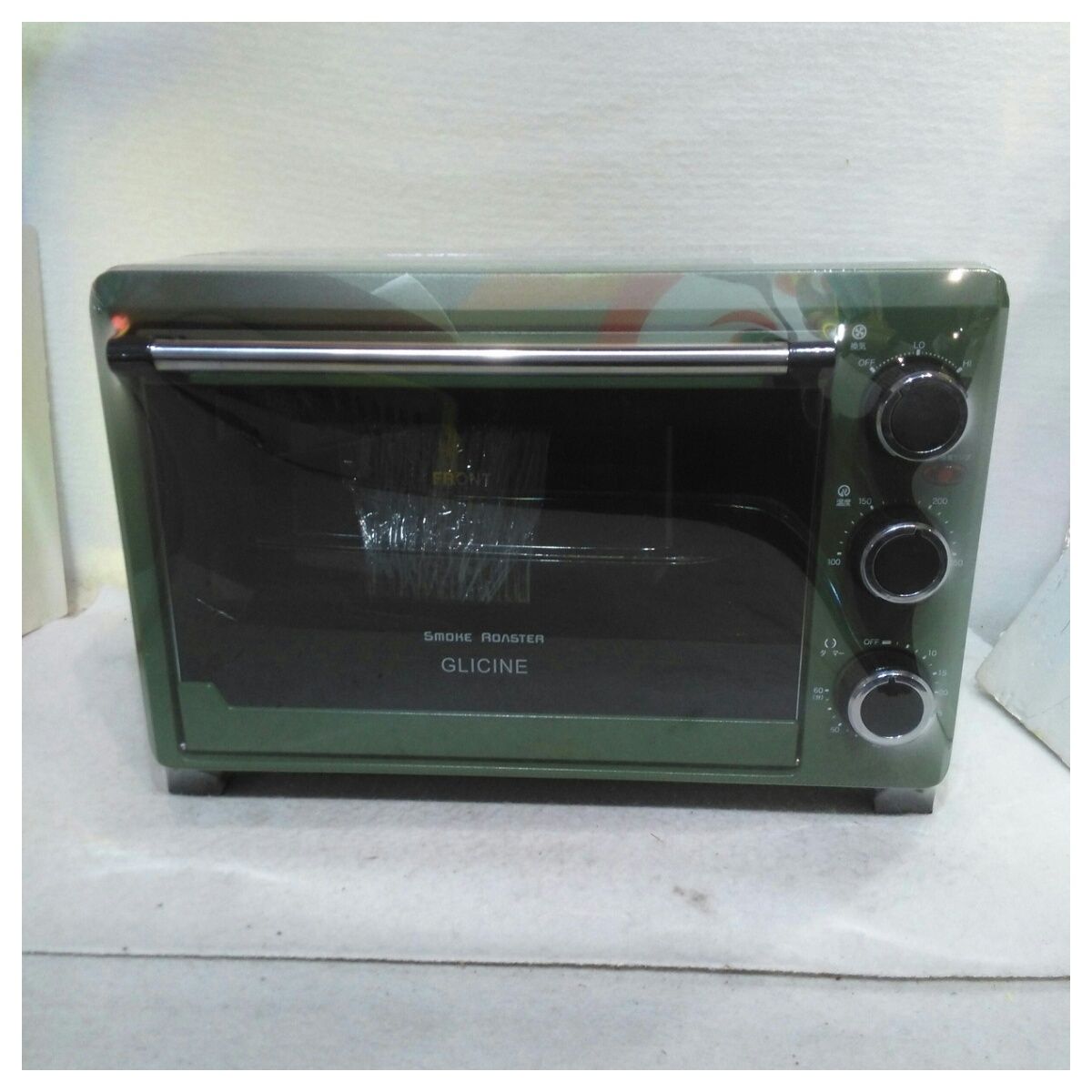 【動作確認済】【中古】本体のみ アピックス スモークロースター カーキ ASR-240-KH 2018年製