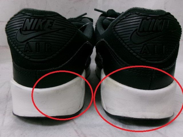 【中古】NIKE AIR MAX ﾅｲｷｴｱﾏｯｸｽ ｴｱﾏｯｸｽ90 DC9445-001 ﾌﾞﾗｯｸ 25.5cm 991909299