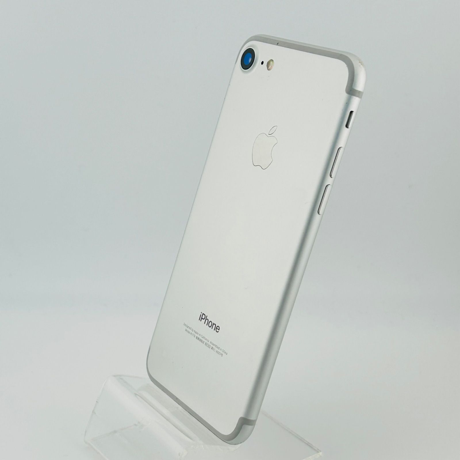 バッテリー良好 iPhone7 32GB シルバー SIMフリー(simロック解除済) 白ロム 中古 本体 動作確認済 【最短送料無料】 J-081