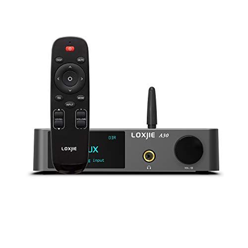 【新品】LOXJIE A30 パワーアンプ HI-FI ステレオ デジタルアンプ DAC ヘッドホンアンプ 一体「MA12070」アンプIC搭載/EQ・高低音調節可能/Bluetooth5.0/Apt-X対応 3a8574b8