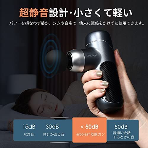 【新品】arboleaf 筋膜リリースガン ハンディガン MINI 自適応モード付き 4つのシリコンヘッド付属 5段階強力振動 筋膜リリース 筋膜ガン Type-C充電式 2000mAh*2大容量(8時間以上連続使用) 370g軽量 最速30 0f98ac10 【新品】arboleaf 筋膜リリースガン ハンディガン MINI 自適応モード付き 4つのシリコンヘッド付属 5段階強力振動 筋膜リリース 筋膜ガン Type-C充電式 2000mAh*2大容量(8時間以上連続使用) 370g軽量 最速30 0f98ac10