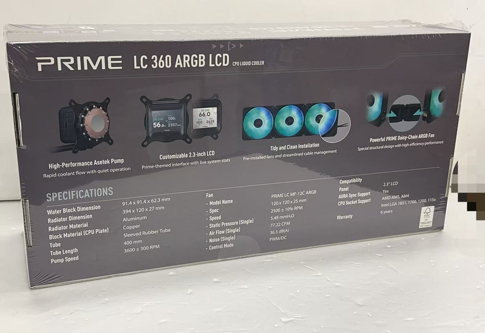 ★ASUS PRIME LC 360 ARGB LCD 360mm 簡易水冷CPUクーラー ++924203 B0FB8NNB6W ★ASUS PRIME LC 360 ARGB LCD 360mm 簡易水冷CPUクーラー ++924203 B0FB8NNB6W
