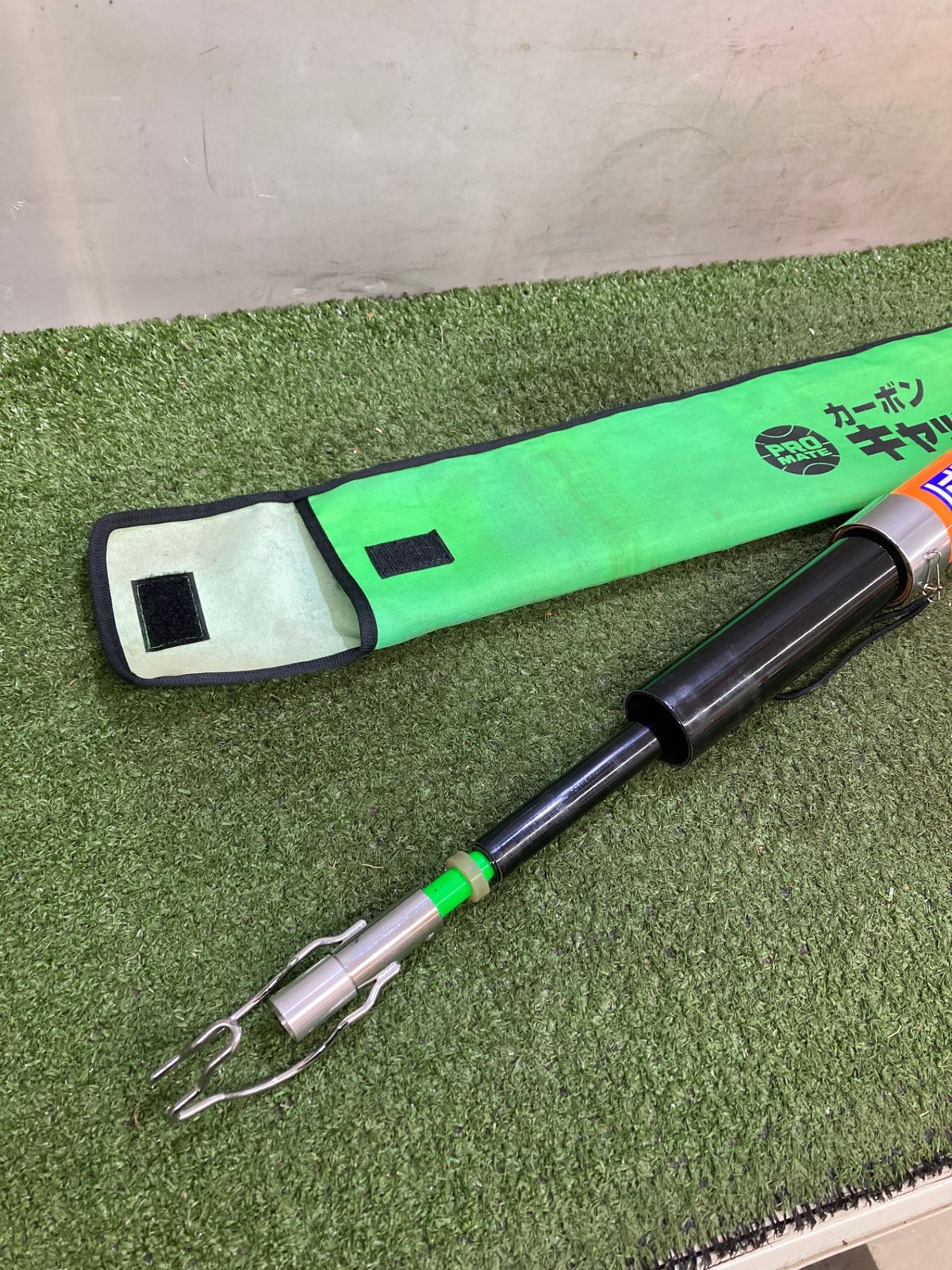 【中古品】【0921】★プロメイト(PROMATE) カーボンキャッチャー(LED付) E-4867L　IT7V2UL1W5XN
