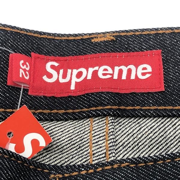 中古】Supreme Rigid Baggy Selvedge Jean デニムパンツ 32 ネイビー 